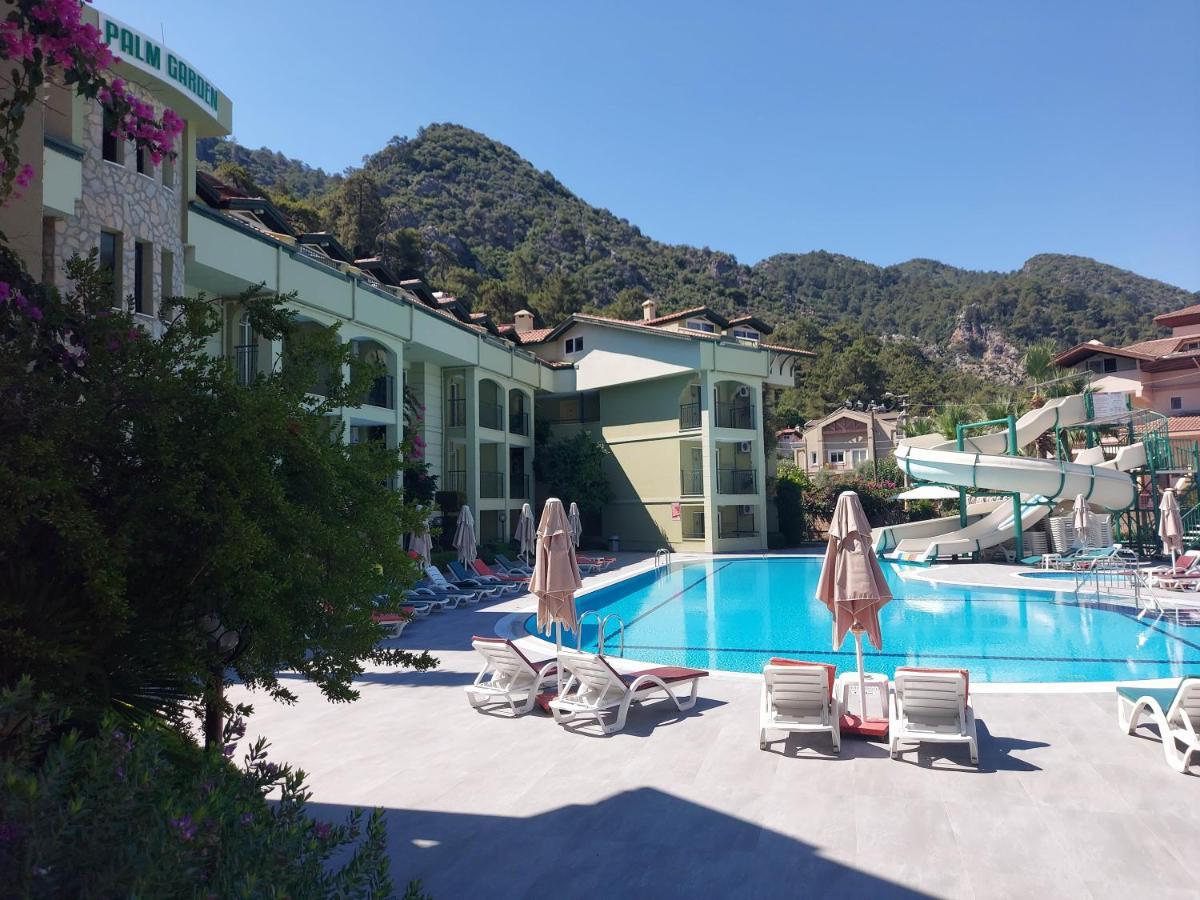 Palm Garden Apart Otel Icmeler Bagian luar foto