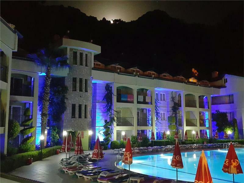 Palm Garden Apart Otel Icmeler Bagian luar foto